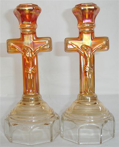 Crucifix from Imperial Glass Co.